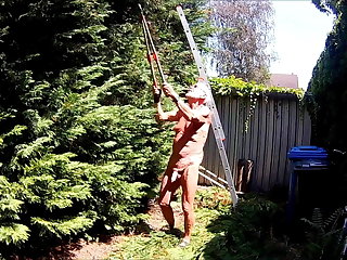 Открытый Grandpa tree trimmer