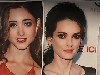 My Big Cum Tribute To And Natalia Dyer And Winona Ryder Natalia Dyer