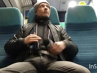 Cock out on the train home